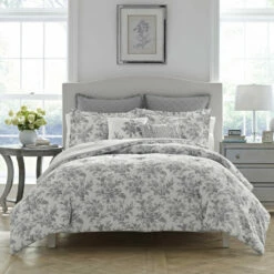Laura Ashley Annalise Cotton Comforter Sham Bonus Set