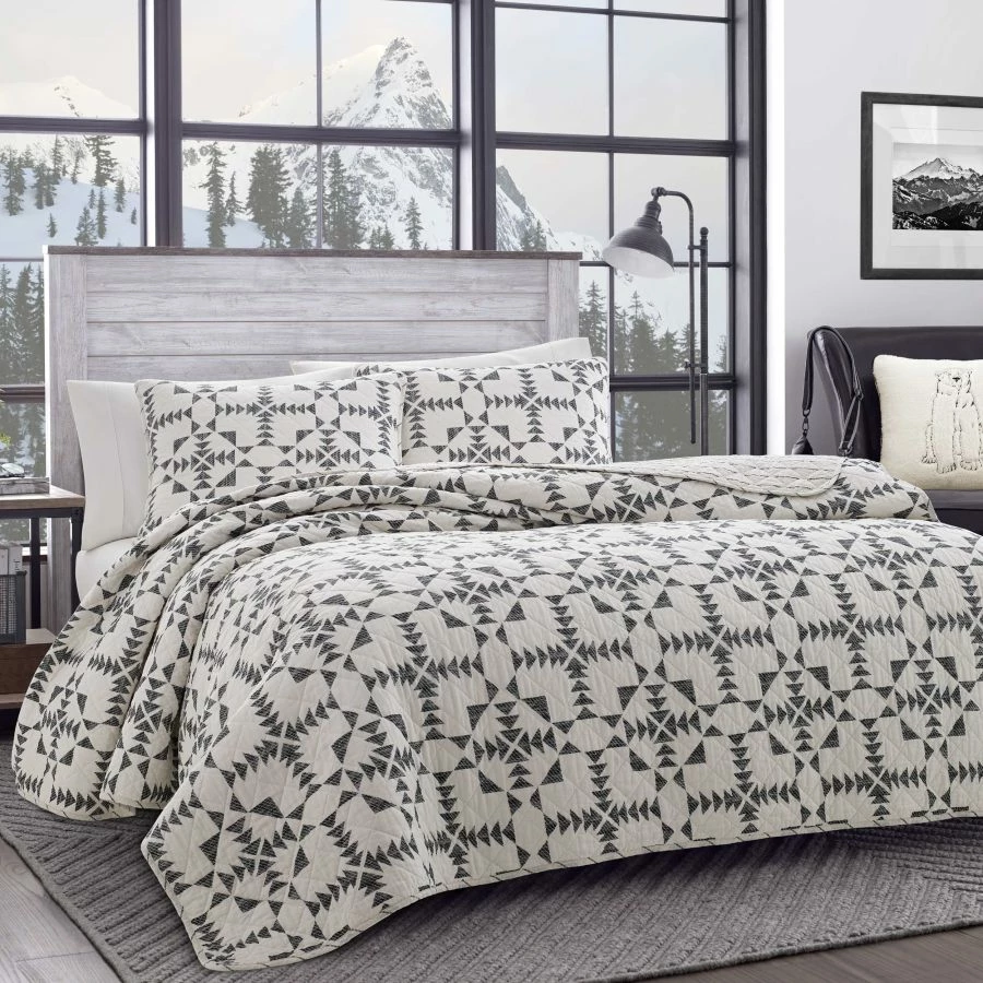 Eddie Bauer Arrowhead Cotton Quilt-Sham Set - Image 3