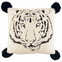 Betsey Johnson Betseys Tiger Canvas Decorative Pillow