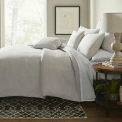 ED Ellen DeGeneres Dream Cotton White Duvet Cover