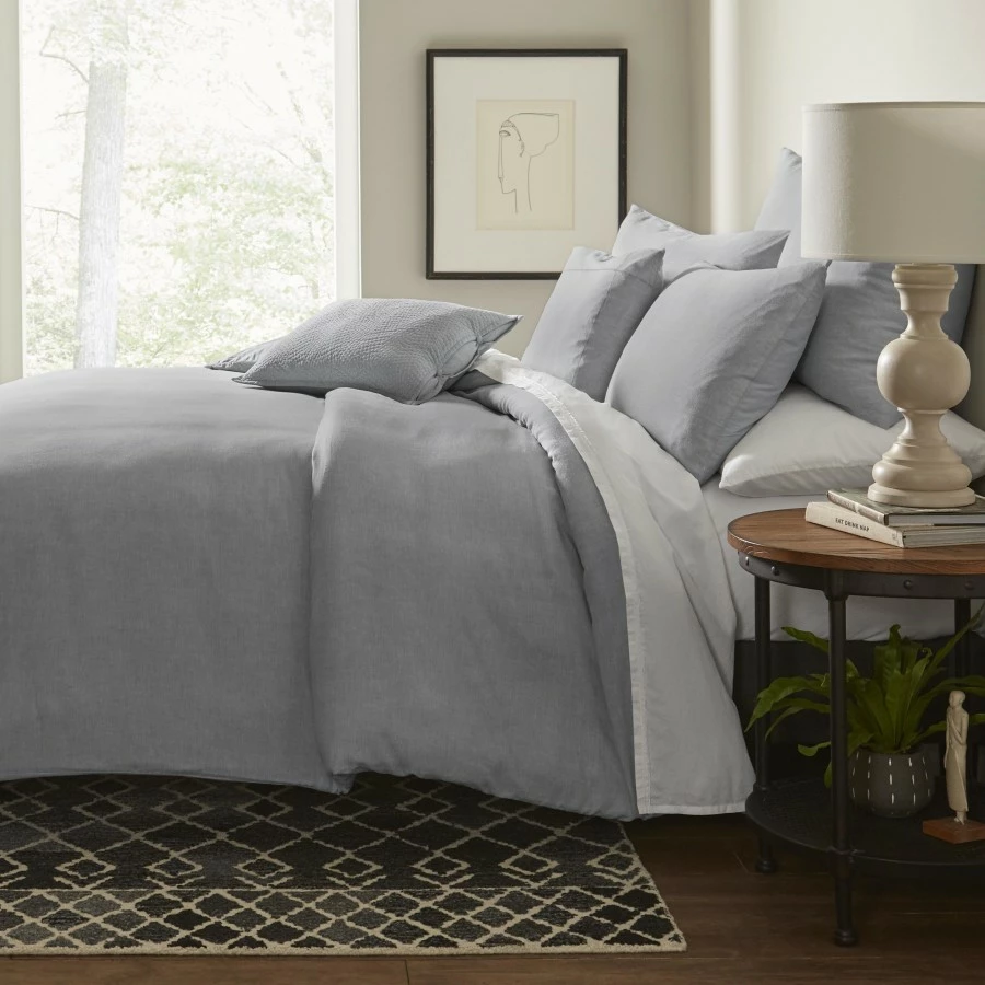 ED Ellen DeGeneres Dream Cotton Blue Duvet Cover