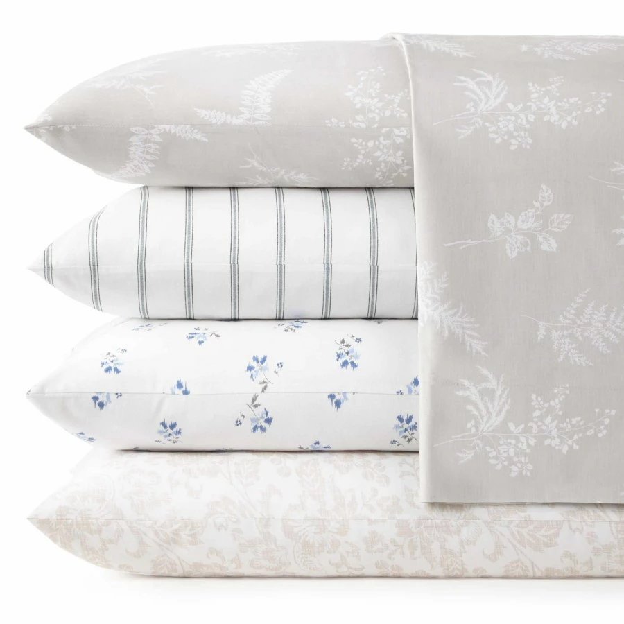 Stone Cottage Foliage Cotton Percale Sheet Set - Image 2