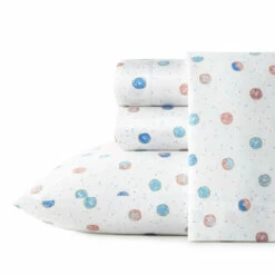 Poppy & Fritz Polka Donuts Cotton Percale Sheet Set