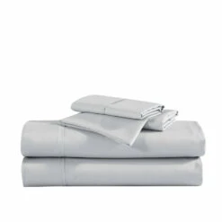 Eddie Bauer Signature Solid Grey Sheet Set