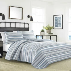 Nautica Jettison Cotton Quilt-Sham Set