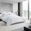 Vera Wang Vw Zig Zag Cotton-Satten Duvet Cover Set