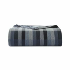 Eddie Bauer Windsor Stripe Cotton Blanket