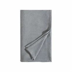 Eddie Bauer Windy Ridge Grey Cotton Blanket