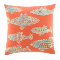 Tommy Bahama Batic Fish 20" Square Pillow