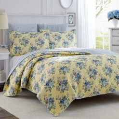 Laura Ashley Linley Quilt Set